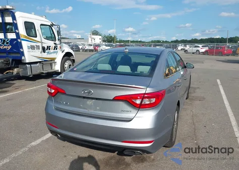 2017 Hyundai Sonata Sport из США, поврежденный, VIN 5NPE34AF8HH444782